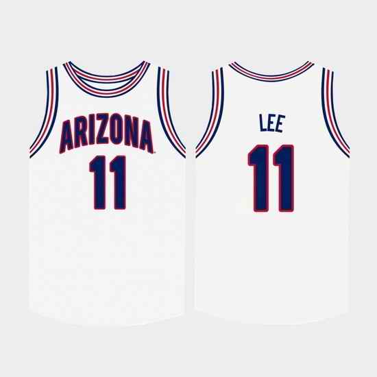Men Arizona Wildcats Ira Lee White College Basketball Jersey